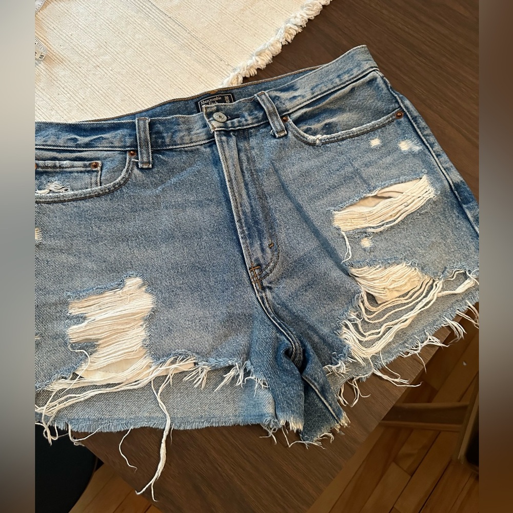 Abercrombie High Rise Shorts